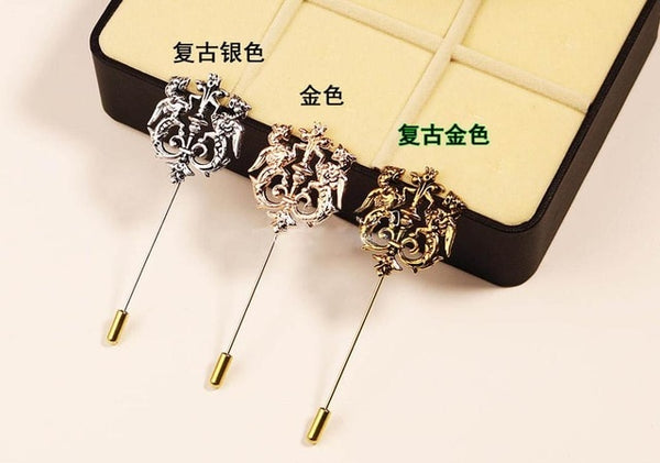 Suits Brooch Pin For Men Fashion Jewelry