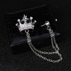 Men's Tassel Brooch Suit Pin Collar