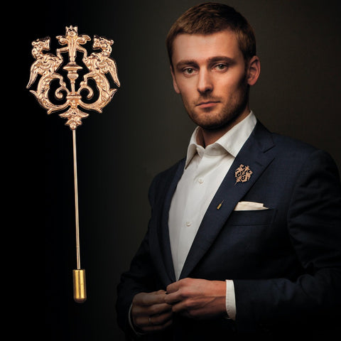 Suits Brooch Pin For Men Fashion Jewelry