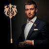 Suits Brooch Pin For Men Fashion Jewelry